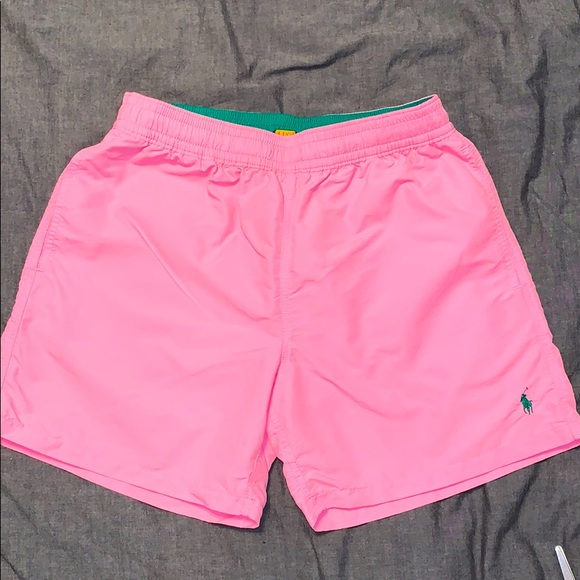 Polo Ralph Lauren Other - Polo Ralph Lauren Swim Trunks Men’s Pink Size M